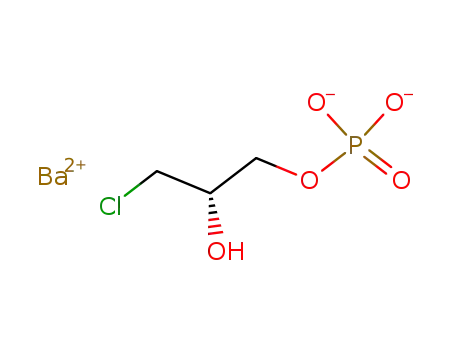 barium D-3-chloropropane-1,2-diol-1-phosphate