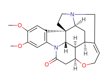Molecular Structure of 357-57-3 (10,11-Dimethoxystrychnine)