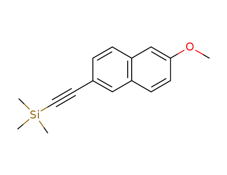 ((6-methoxynaphthalen-2-yl)ethynyl)trimethylsilane