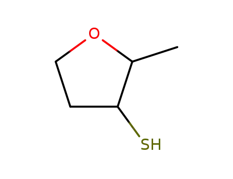 Molecular Structure of 57124-87-5 (2-Methyltetrahydrofuran-3-thiol)