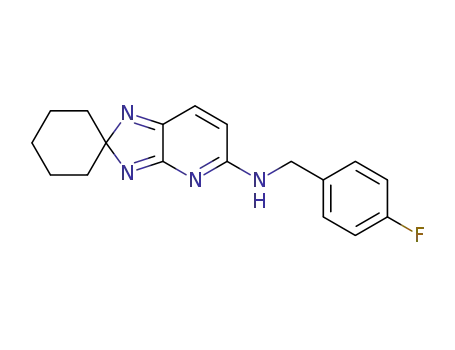 5'-<(4-fluorobenzyl)amino>spiropyridine>