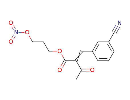 3-nitroxypropyl 2-(3-cyanobenzylidene)acetoacetate