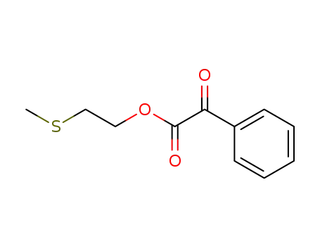 Oxo-phenyl-acetic acid 2-methylsulfanyl-ethyl ester