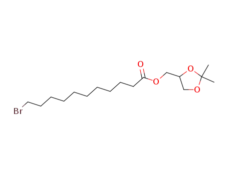 (+/-)-(2,2-dimethyl-1,3-dioxolan-4-yl)methyl 11-bromoundecanoate