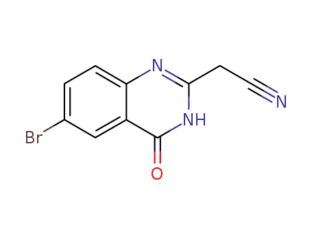 (6-Bromo-4-oxo-3,4-dihydro-quinazolin-2-yl)-acetonitrile