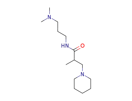 N-(3-dimethylamino-propyl)-2-methyl-3-piperidin-1-yl-propionamide