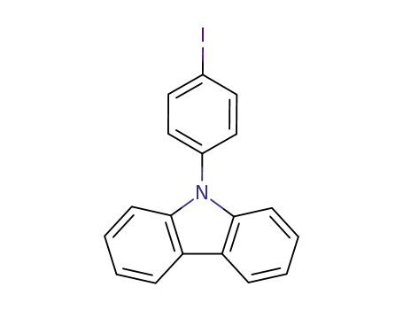 Molecular Structure of 57103-15-8 ((9-(4-IODOPHENYL))-9H-CARBAZOLE)