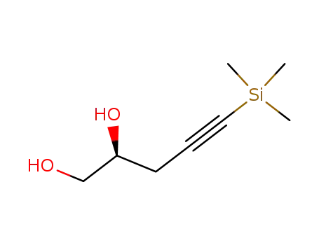 (S)-5-(trimethylsilyl)pent-4-yne-1,2-diol