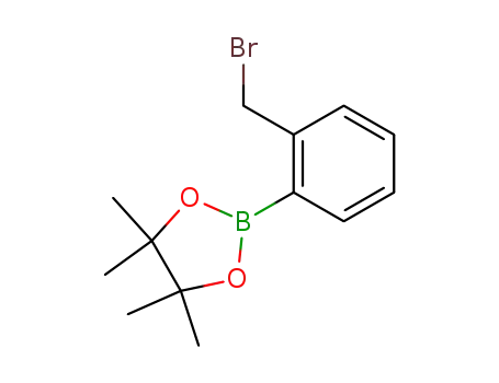2-(2-(bromomethyl）phenyl）-4,4,5,5-Tetramethyl-1,3,2-dioxaborolane cas no. 377780-72-8 98%