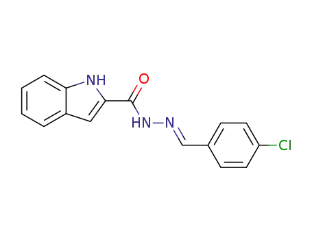 1H-indole-2-carboxylic acid (4-chlorobenzylidene)hydrazide