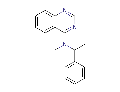 methyl-(1-phenyl-ethyl)-quinazolin-4-yl-amine