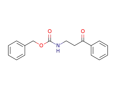 (3-oxo-3-phenyl-propyl)-carbamic acid benzyl ester