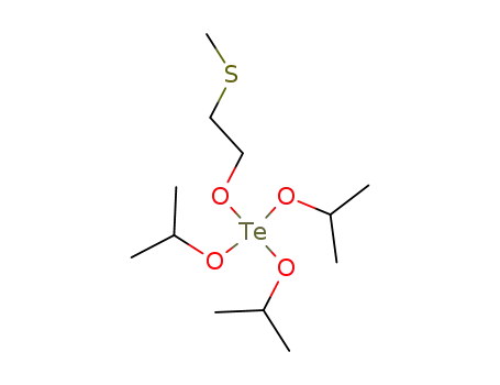 tellurium 2-(methylsulfenyl)ethoxide tris(2-propoxide)