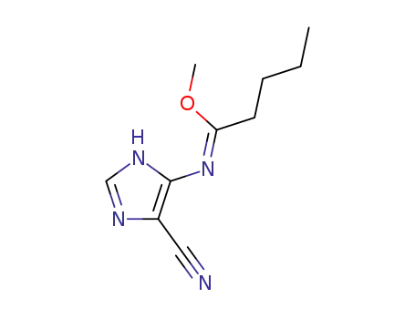 methyl N-(4-cyano-1-imidazol-5-yl)pentanimidate