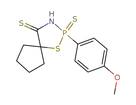 2-(p-methoxyphenyl)-2,4-dithia-1,3,2-thiazaphospholidine-5,1'-spirocyclopentane