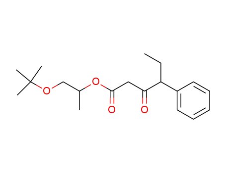 3-oxo-4-phenyl-hexanoic acid 2-tert-butoxy-1-methyl-ethyl ester