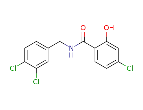 4-chloro-N-(3,4-dichlorobenzyl)salicylamide