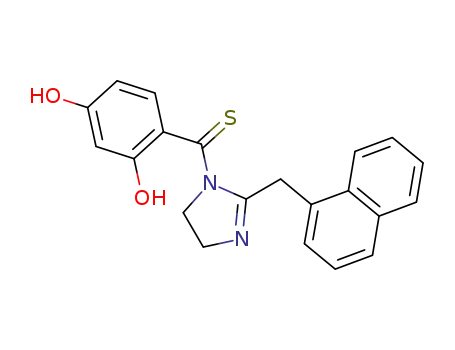 2-(1-naphthylmethyl)-1-(2,4-dihydroxythiobenzoyl)-2-imidazoline