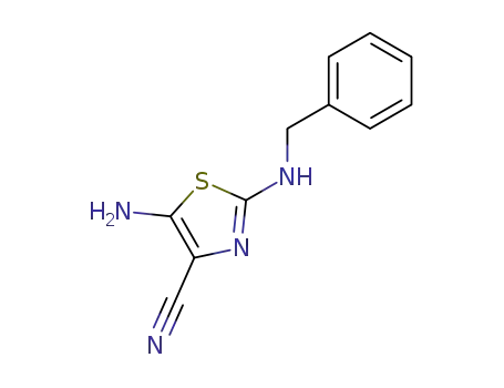 5-amino-2-(benzylamino)-1,3-thiazole-4-carbonitrile