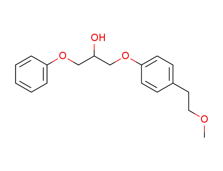 1-[4-(2-methoxyethyl)phenoxy]-3-phenoxy-2-propanol