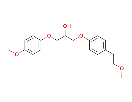 1-[4-(2-methoxyethyl)phenoxy]-3-(4-methoxyphenoxy)-2-propanol