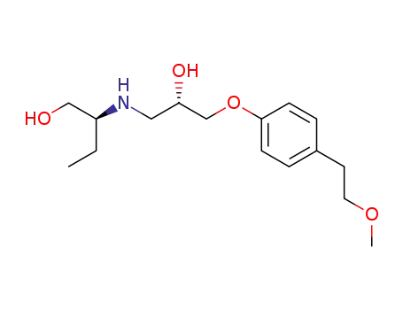 (2S)-2-[[(2S)-2-hydroxy-3-[4-(2-methoxyethyl)phenoxy]propyl]amino]-1-butanol