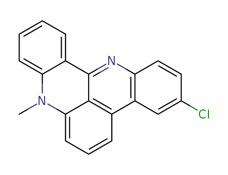 3-chloro-8-methyl-8H-quino[4,3,2-kl]acridine