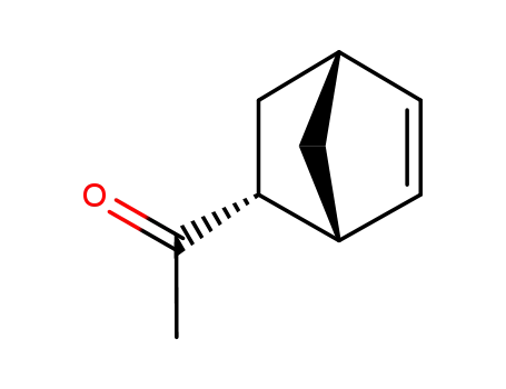 Molecular Structure of 107740-92-1 (Ethanone, 1-(1R,2R,4R)-bicyclo[2.2.1]hept-5-en-2-yl- (9CI))