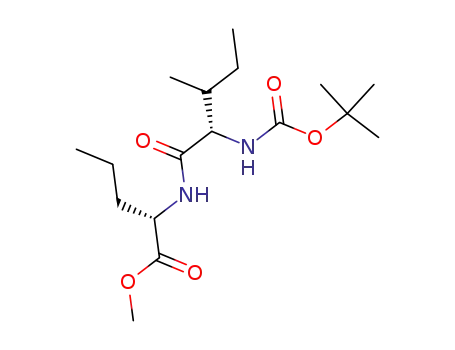 (S)-2-((S)-2-tert-Butoxycarbonylamino-3-methyl-pentanoylamino)-pentanoic acid methyl ester