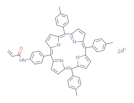 5-(4-acryloylaminophenyl)-10,15,20-tri-p-tolylporphyrinate zinc(II)