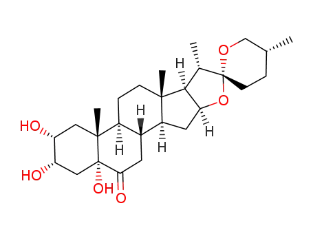 (25R)-2α,3α,5-trihydroxy-5α-spirostan-6-one
