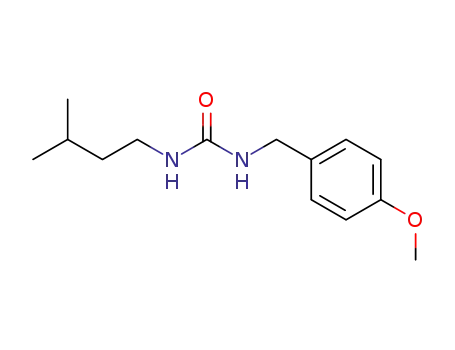 1-(4-methoxy-benzyl)-3-(3-methyl-butyl)-urea