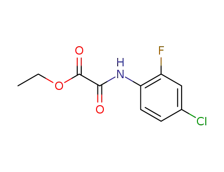 N-(2-fluoro-4-chlorophenyl)oxalamic acid ethyl ester