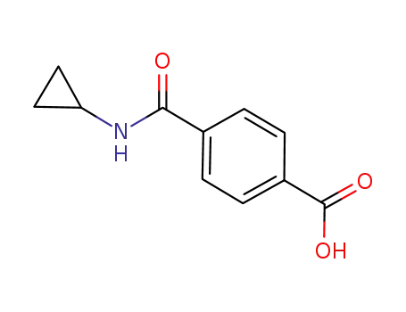 4-(cyclopropylcarbamoyl)benzoic acid