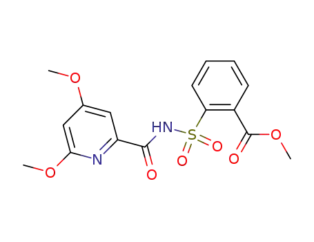 2-[[[(4,6-Dimethoxypyridin-2-yl)carbonyl]-amino]sulfonyl]benzoic Acid Methyl Ester