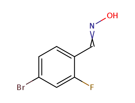 4-bromo-2-fluorobenzaldehyde oxime