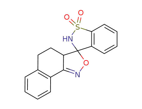 1,2,3',4'-tetrahydronaphth[1,2-c]spiro[1,2-benzoisothiazole-3,3'(3a'H)-isoxazole] 1,1-dioxide