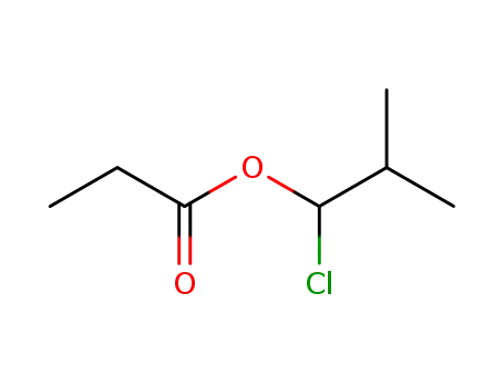 propanoic acid,1-chloro-2-methylpropyl ester