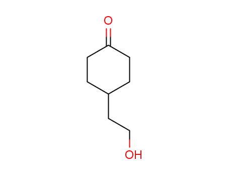Molecular Structure of 32863-01-7 (4-(2-HYDROXY-ETHYL)-CYCLOHEXANONE)