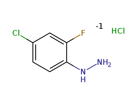 (4-chloro-2-fluorophenyl)hydrazine hydrochloride
