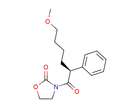 (S)-3-(6-methoxy-2-phenylhexanoyl)oxazolidin-2-one