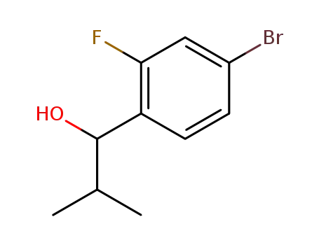 1-(4-bromo-2-fluorophenyl)-2-methylpropan-1-ol