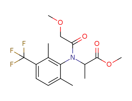 methyl 2-(N-(2,6-dimethyl-3-(trifluoromethyl)phenyl)-2-methoxyacetamido)propanoate
