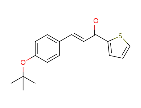 (E)-3-(4-(tert-butoxy)phenyl)-1-(thiophen-2-yl)prop-2-en-1-one