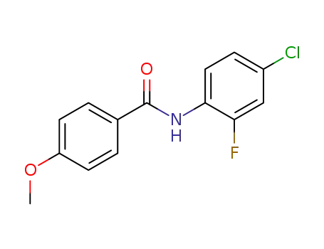 N-(4-chloro-2-fluorophenyl)-4-methoxybenzamide
