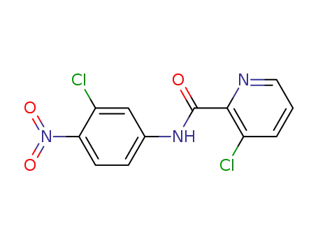 N-(3-chloro-4-nitrophenyl)-3-chloropicolinamide
