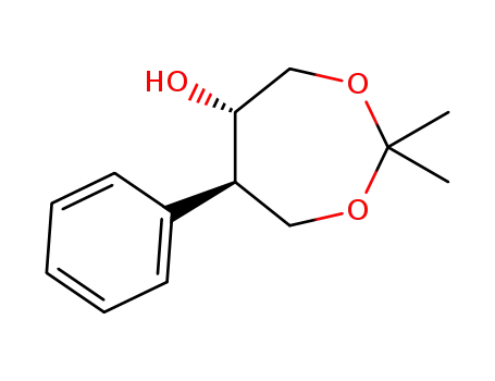(5S,6R)-2,2-dimethyl-6-phenyl-1,3-dioxepan-5-ol
