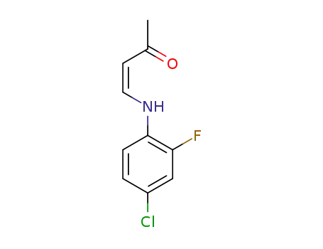 (Z)-4-((4-chloro-2-fluorophenyl)amino)-but-3-en-2-one