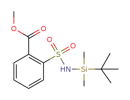 methyl 2-(N-(tert-butyldimethylsilyl)sulfamoyl)benzoate