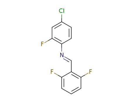 (E)-N-(4-chloro-2-fluorophenyl)-1-(2,6-difluorophenyl)methanimine